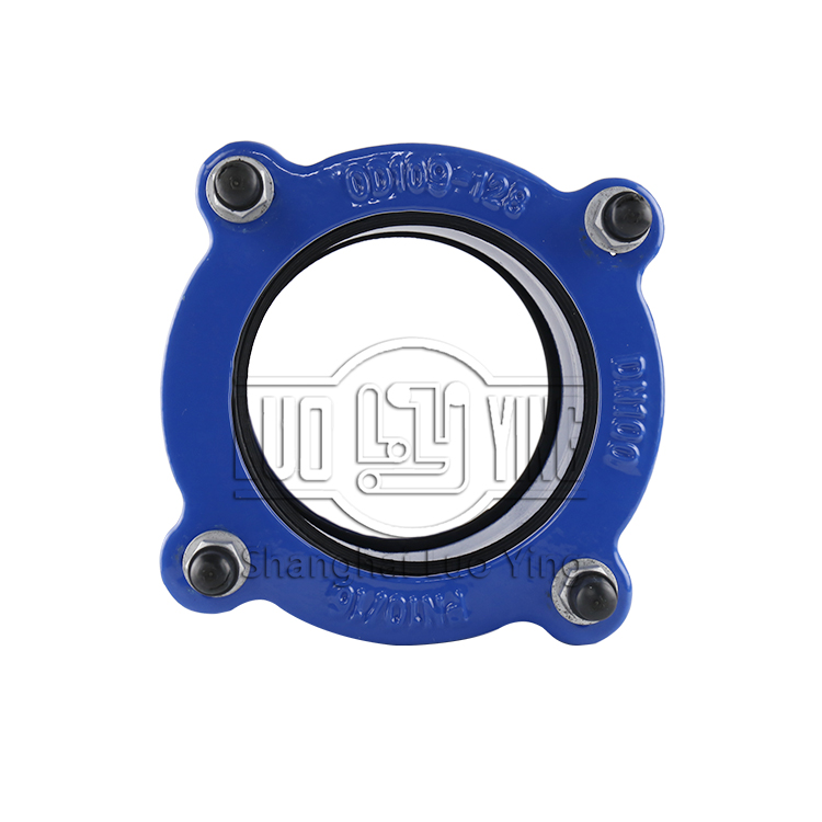 Ductile iron hdpe pipe tube wide range flexible joint
